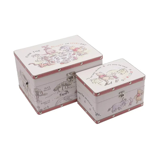 Disney Winnie The Pooh Storage Boxes Set of 2