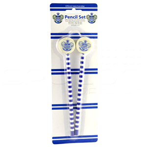 Queens Park Rangers 2PK  Pencil & Topper Set