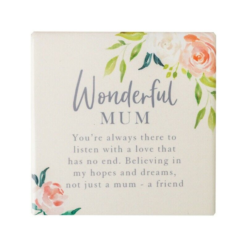 Peaches & Cream Coasters Mum, Nan, Grandma